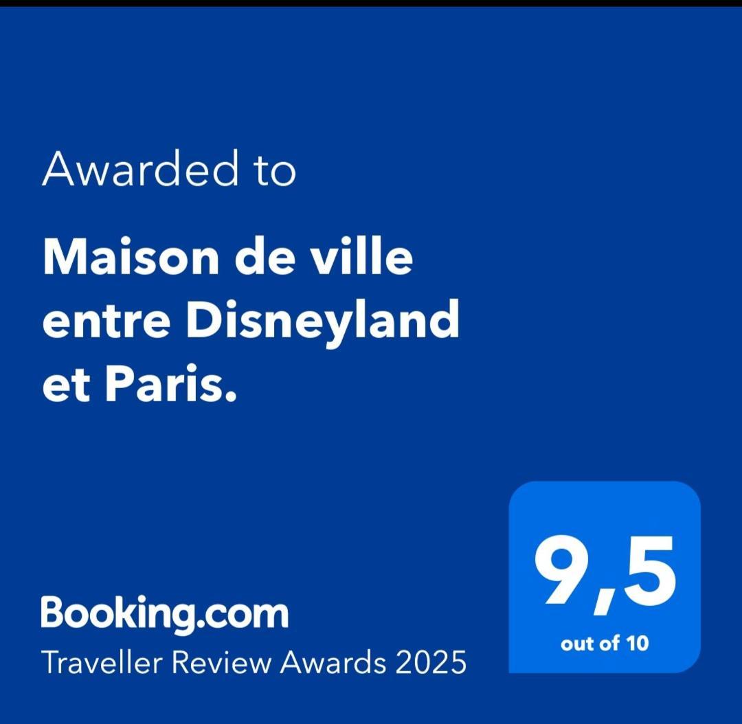 Maison De Ville Entre Disneyland Et Paris. Lagny 外观 照片